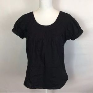 The Limited Black Side Zip Top Size Large